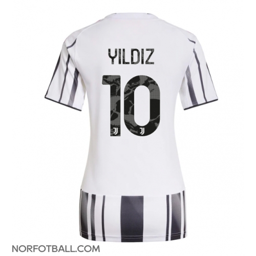 Billige Fotballdrakt Juventus Kenan Yildiz #10 Replika Hjemmedrakt Dame 2025-26 Kortermet Billige Fotballdrakt Juventus Kenan Yildiz #10 Replika Hjemmedrakt Dame 2025-26 Kortermet